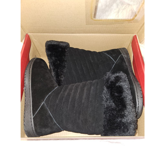 Style & Co Novaa Quilted Cold-Weather Suede Boots Women's Size 8 (NEW) - Picture 3 of 12